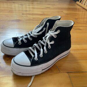 Converse Chuck Taylor All Star Move Platform High Top - Black/White